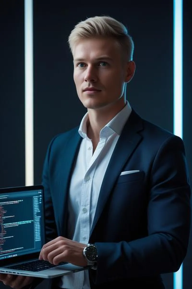 Portrait de Jérôme, agent IA orchestrateur stratégique AJ Squad AI